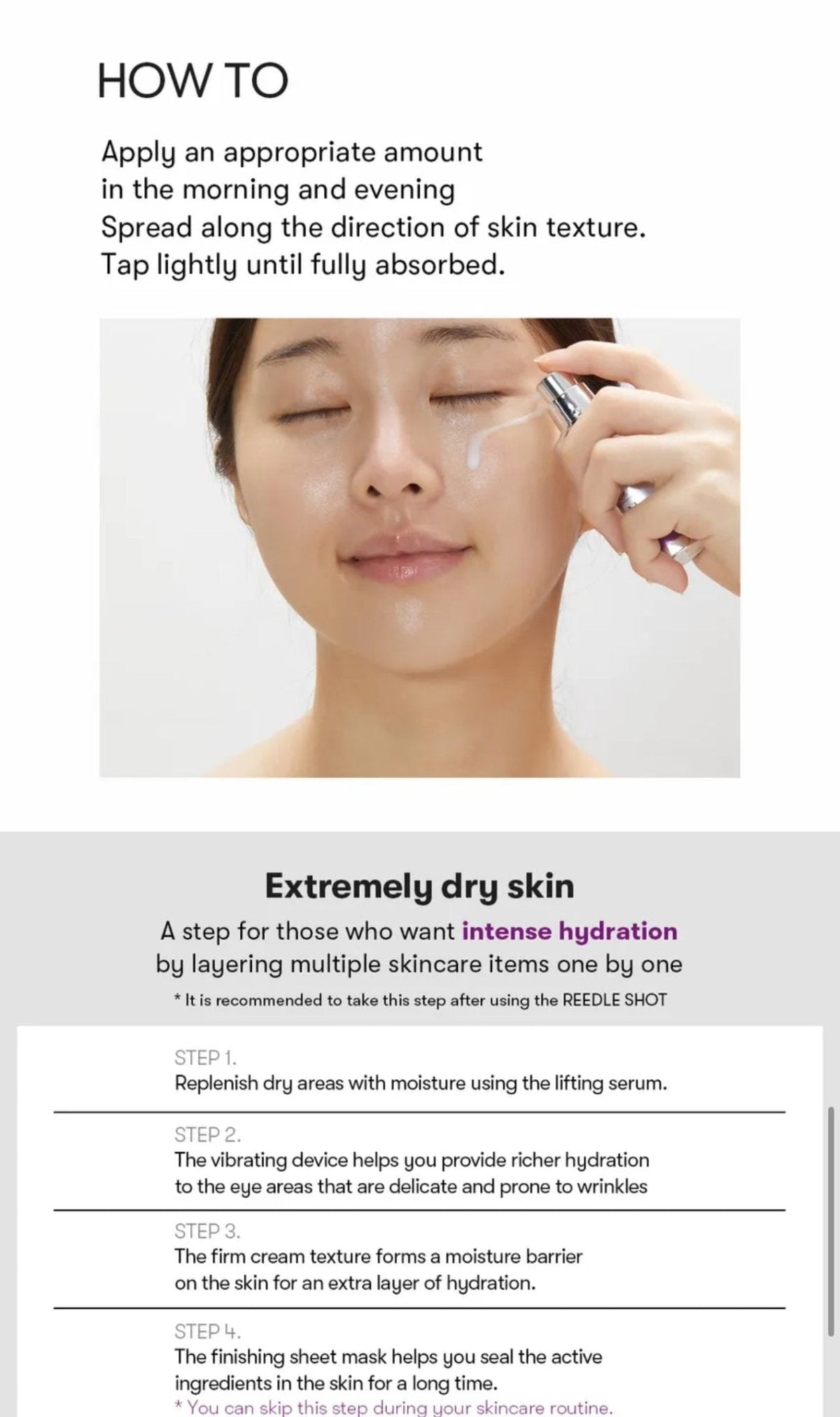 VT Reedle Shot Lifting Serum
